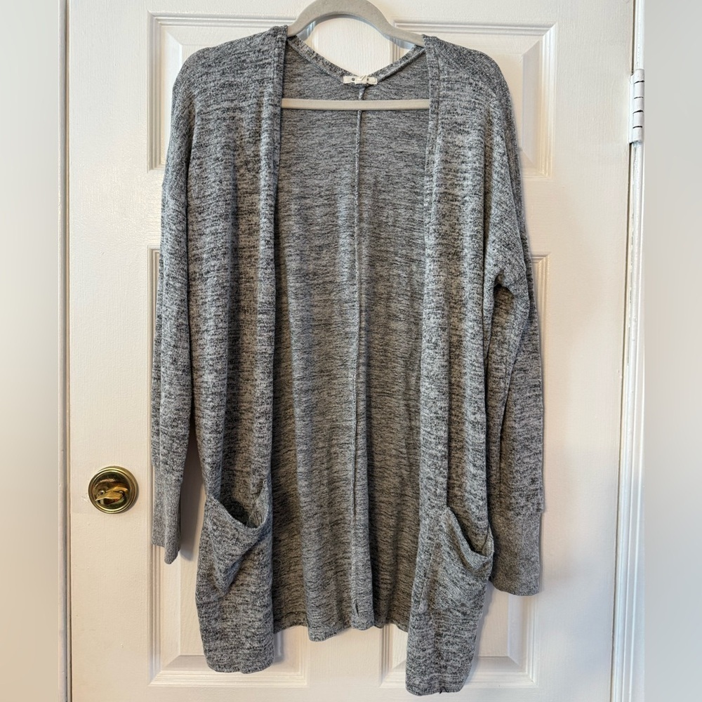 Garage Heather Gray Women's Cardigan